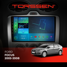 Штатна магнітола Torssen Ford Focus 05-08 NF9 Carplay