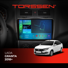 Штатна магнітола Torssen 2K Lada Granta 18+ F98256 4G Carplay DSP