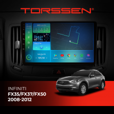 Штатна магнітола Torssen Infinity FX35/FX37/FX50 2008-2012 FL9 4+64Gb 4G Carplay DSP