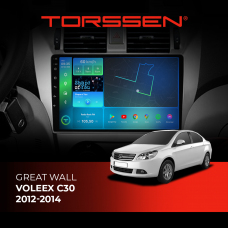 Штатна магнітола Torssen Great Wall Voleex C30 2012-2014 F98256 4G Carplay DSP