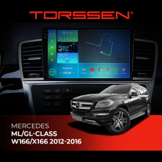 Штатна магнітола Torssen 2K Mercedes ML/GL-class W166/X166 12-16 F98256 4G Carplay DSP