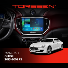 Штатная магнитола Torssen Maserati Ghibli 2013-2016 F96128 4G Carplay DSP