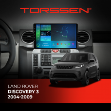 Штатна магнітола Torssen Land Rover Discovery 3 04-09 F9464 4G Carplay DSP