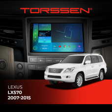 Штатна магнітола 2K Torssen Lexus LX570 2007-2015 FL9 4+64Gb 4G Carplay DSP