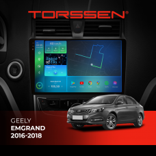 Штатна магнітола Torssen 2K Geely Emgrand 2016-2018 F9432 4G Carplay DSP