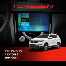 Штатна магнітола Torssen 2K SsangYong Rexton 2 14-17 F9464 4G Carplay DSP