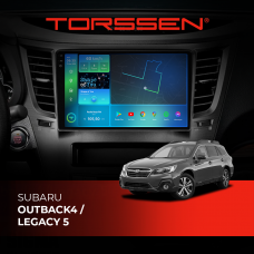 Штатна магнітола Torssen 2K Subaru Outback4 /Legacy 5 FL9 4+64Gb 4G Carplay DSP