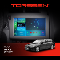 Штатная магнитола Torssen Audi A6 C6 2005-2011 F98256 4G Carplay DSP