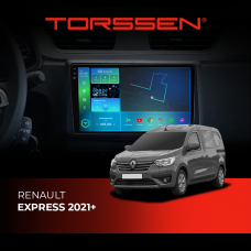 Штатна магнітола Torssen 2K Renault Express 2021+ F9432 4G Carplay DSP