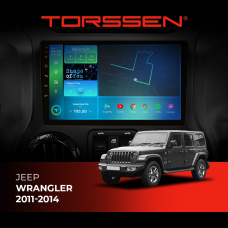 Штатна магнітола Torssen Jeep Wrangler 11-14 F9464 4G