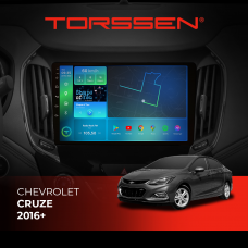 Штатная магнитола Torssen Chevrolet Cruze 16+ F98256 4G Carplay DSP