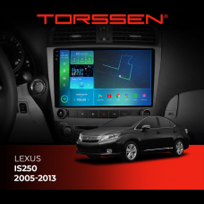 Штатна магнітола Torssen 2K Lexus IS250 05-13 F10332 4G Carplay DSP