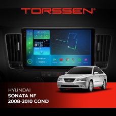 Штатна магнітола Torssen 2K DTS Hyundai Sonata NF 08-10 cond F9432 4G Carplay DSP