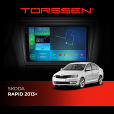 Штатна магнітола Torssen 2K DTS Skoda Rapid 2013+ F9432 4G Carplay DSP