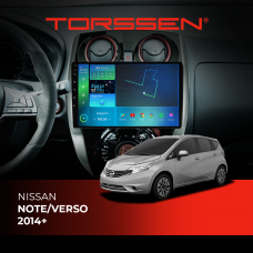 Штатная магнитола Torssen Nissan Note/Verso 2014+ F108256 4G Carplay DSP