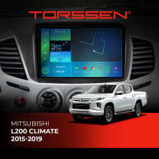 Штатна магнітола Torssen 2K Mitsubishi L200 climate 15-19 FL9 4+64Gb 4G Carplay DSP