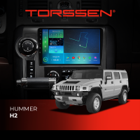 Штатна магнітола Torssen Hummer H2 FL9 4+64Gb 4G Carplay DSP