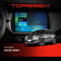 Штатна магнітола Torssen Nissan Kicks 2016+ F10116