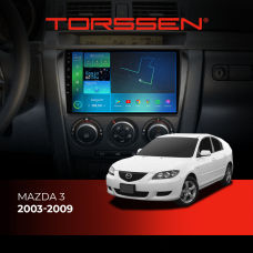 Штатна магнітола Torssen Mazda 3 03-09 FL9 4+64Gb 4G Carplay DSP