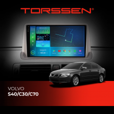 Штатна магнітола Torssen 2K Volvo S40/C30/C70 FL9 4+64Gb 4G Carplay DSP