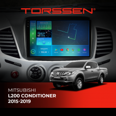 Штатна магнітола Torssen 2K Mitsubishi L200 conditioner 15-19 FL9 4+64Gb 4G Carplay DSP