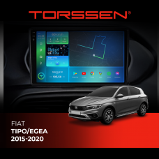 Штатна магнітола Torssen 2K Fiat Tipo/Egea 2015-2020 FL9 4+64Gb 4G Carplay DSP