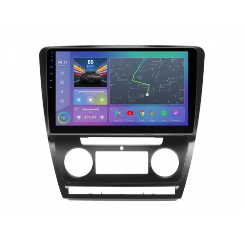 Штатна магнітола Torssen Skoda Octavia A5 08-13 black F10432 4G Carplay DSP