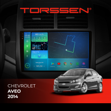 Штатна магнітола Torssen 2K Chevrolet Aveo 14- FL9 4+64Gb 4G Carplay DSP