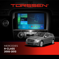 Штатна магнітола Torssen 2K Mercedes R-class 05-13 F98256 4G Carplay DSP