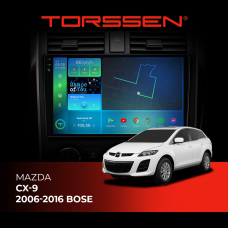 Штатна магнітола Torssen 2K Mazda CX-9 06-16 Bose FL9 4+64Gb 4G Carplay DSP