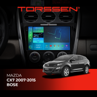 Штатна магнітола Torssen 2K Mazda CX7 07-15 Bose F9432 4G Carplay DSP