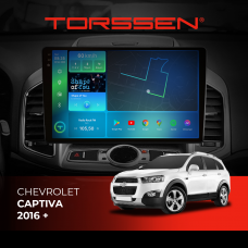 Штатна магнітола Torssen 2K Chevrolet Captiva 16+ F10432 4G Carplay DSP