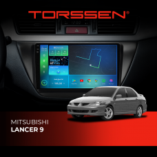 Штатна магнітола Torssen 2K Mitsubishi Lancer 9 F96128 4G Carplay DSP