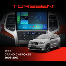 Штатна магнітола Torssen 2K DTS Jeep Grand Cherokee 08-12 F9432 4G Carplay DSP