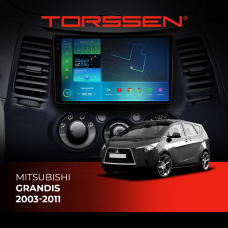 Штатна магнітола Torssen 2K DTS Mitsubishi Grandis 03-11 F9432 4G Carplay DSP