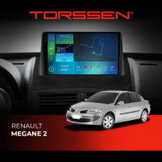 Штатна магнітола Torssen 2K DTS Renault Megane 2 F9432 4G Carplay DSP