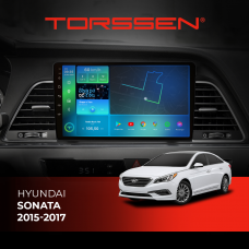 Штатна магнітола Torssen Hyundai Sonata 2015-2017 F9116