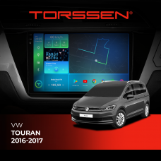 Штатна магнітола Torssen 2K VW Touran 16-17 F108256 4G Carplay DSP