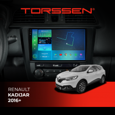 Штатна магнітола Torssen 2K Renault Kadijar 16+ F9432 4G Carplay DSP