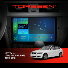 Штатна магнітола Torssen 2K DTS BMW 3 (E90, E91, E92, E93) 04-12 F9432 4G Carplay DSP