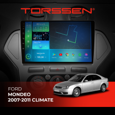 Штатна магнітола Torssen Ford Mondeo 07-11 climate FL10 4+64Gb 4G Carplay DSP