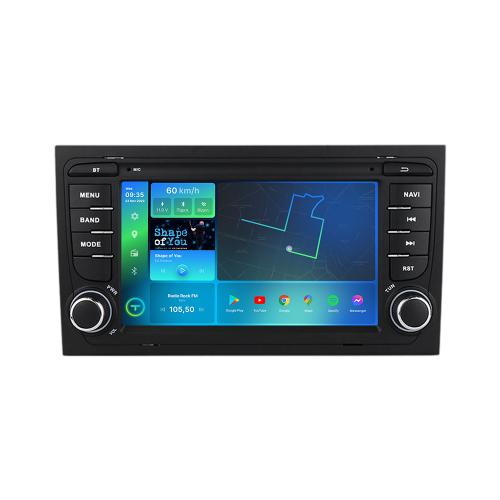 Штатна магнітола Torssen Audi A4 2000-2008/Seat Exeo F7432 4G Carplay DSP