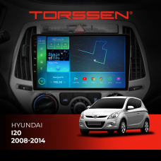 Штатна магнітола Torssen Hyundai I20 08-14 F10332 4G Carplay