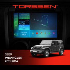 Штатна магнітола Torssen 2K DTS Jeep Wrangler 11-14 F9432 4G Carplay DSP