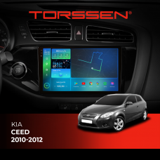 Штатна магнітола Torssen 2K Kia Ceed 10-12 F98256 4G Carplay DSP