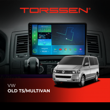 Штатна магнітола Torssen VW Old T5/Multivan F108256 4G Carplay DSP