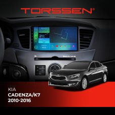 Штатна магнітола Torssen Kia Cadenza/K7 2010-2016 F98256 4G Carplay DSP