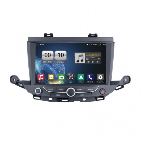 Штатна магнітола серії QIV Q1 під Opel (Vauxhall) Astra K 2015-2019 Buick Verano 2015-2021 (K) 9 дюймів