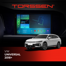 Штатна магнітола Torssen 2K DTS VW Universal 18+ F9432 4G Carplay DSP