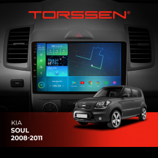 Штатная магнитола Torssen Kia Soul 08-11 F98256 4G Carplay